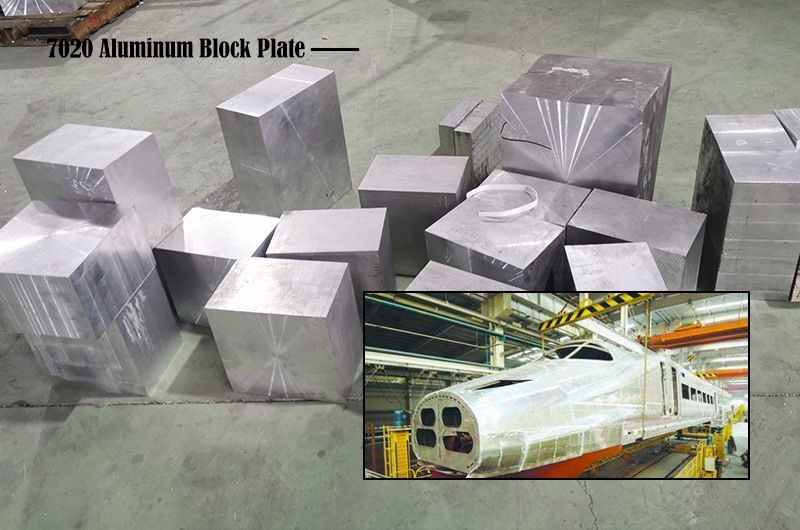 7020 Aluminum Block